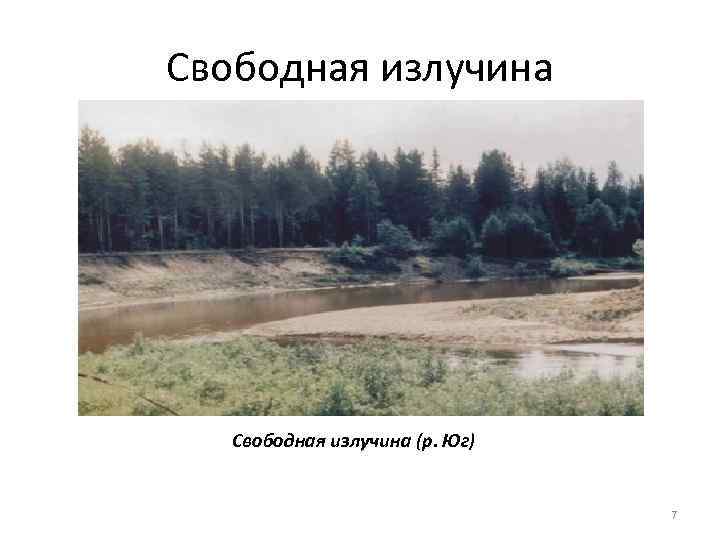 Свободная излучина (р. Юг) 7 