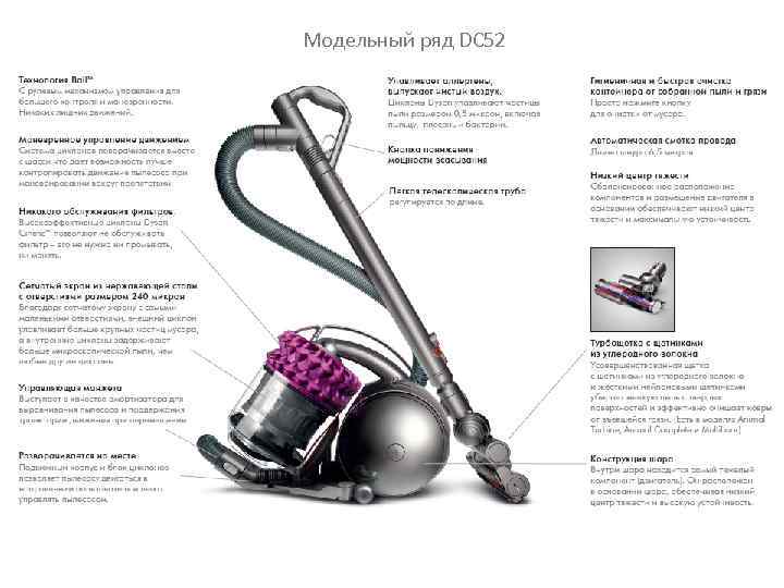 Модельный ряд DC 52 