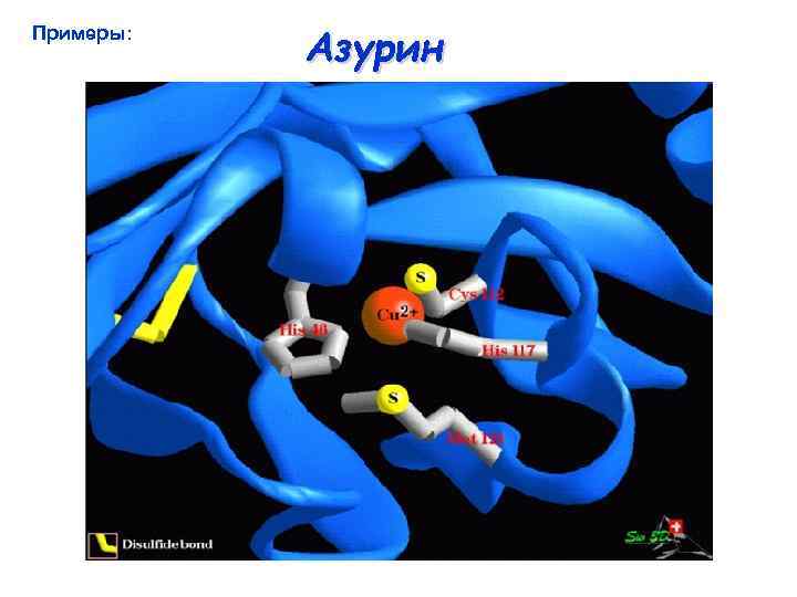 Примеры: Азурин 