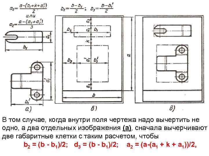 Как определить центр рабочего поля чертежа