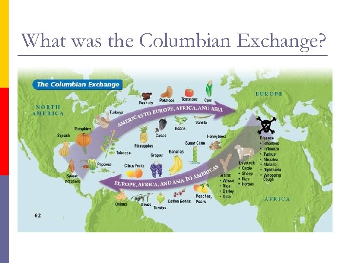 What was the Columbian Exchange? 