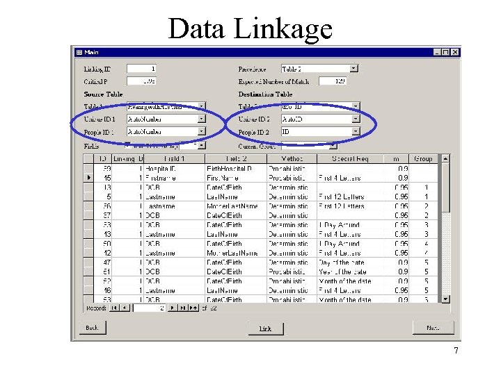 Data Linkage 7 