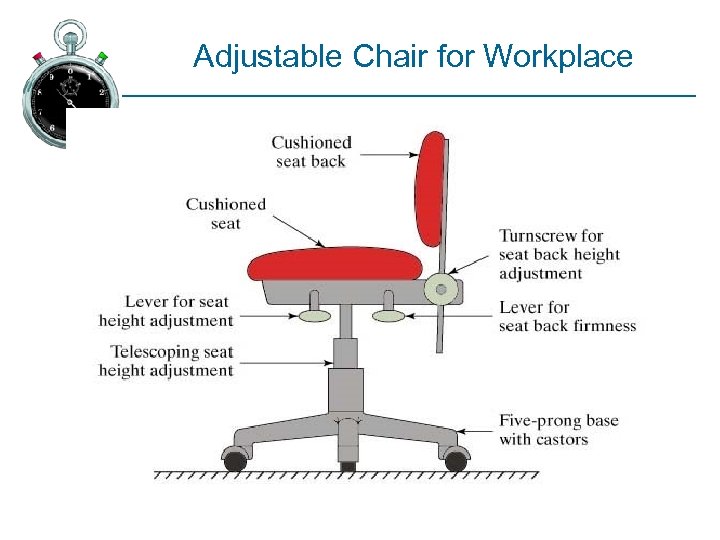 Adjustable Chair for Workplace 