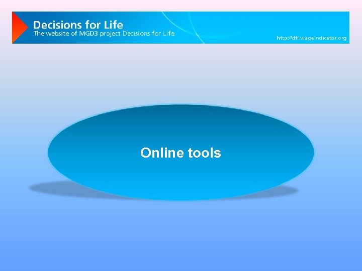 Online tools 