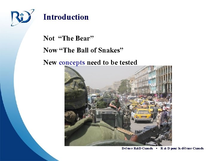 Introduction Not “The Bear” Now “The Ball of Snakes” New concepts need to be