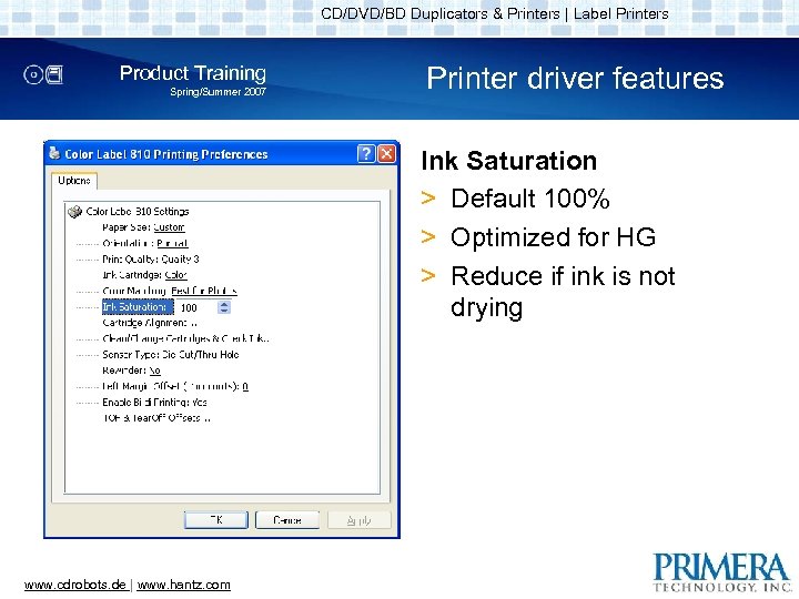 CD DVD BD Duplicators Printers Label Printers Product