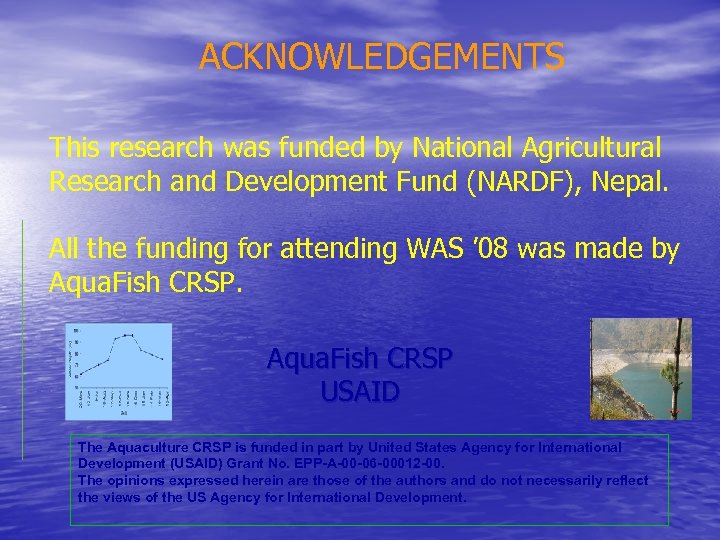 ACKNOWLEDGEMENTS This research was funded by National Agricultural Research and Development Fund (NARDF), Nepal.