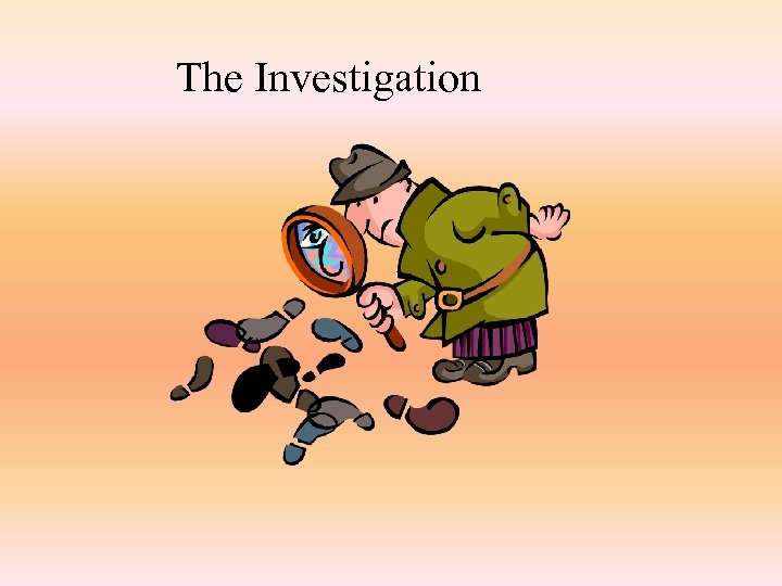 The Investigation 
