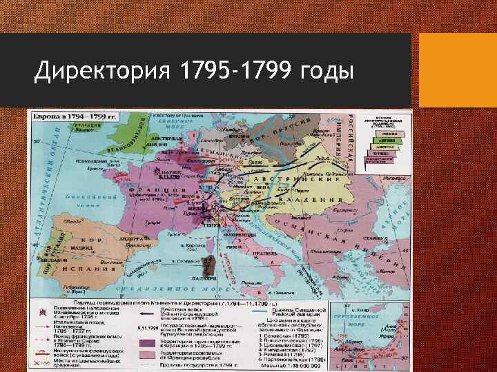 Директория 1795 -1799 годы 