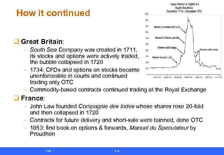 How it continued q Great Britain: – South Sea Company was created in 1711,