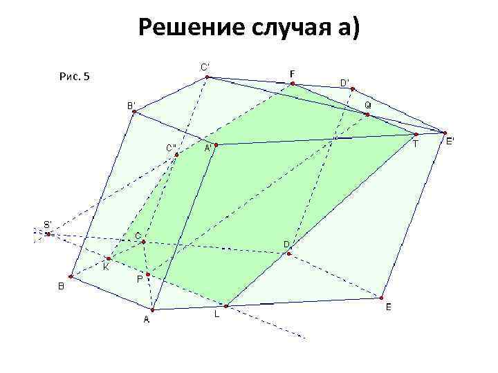 Решение случая а) Рис. 5 