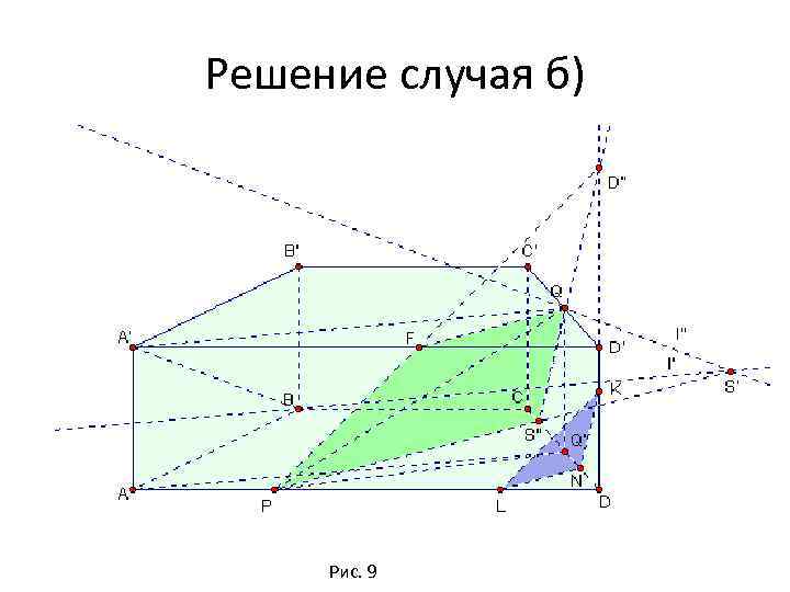 Решение случая б) Рис. 9 