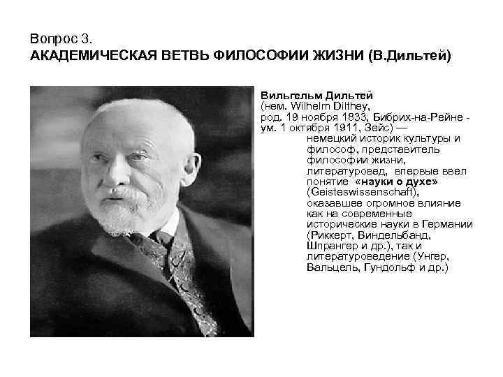 Основы философии жизни. Академическая философия жизни Дильтей. Вильгельм философ. Вильгельм Дильтей философия жизни схема. Философия жизни произведения в.Дильтей.