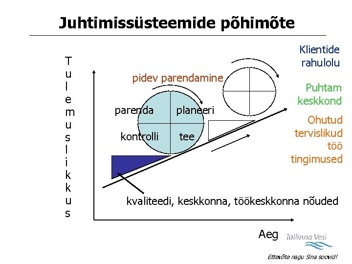 Juhtimissüsteemide põhimõte T u l e m u s l i k k u