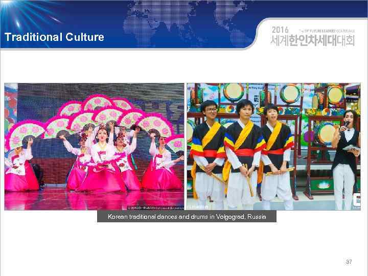 Traditional Culture Korean traditional dances and drums in Volgograd, Russia 37 