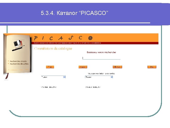5. 3. 4. Каталог “PICASCO” 