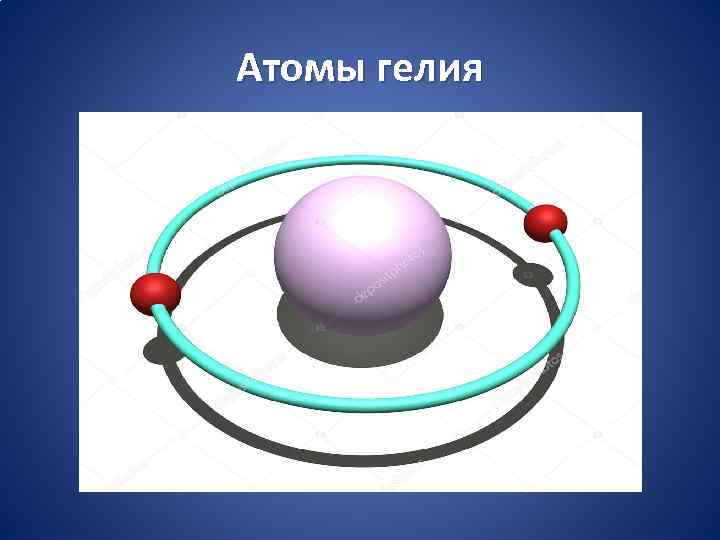 Атомы гелия 