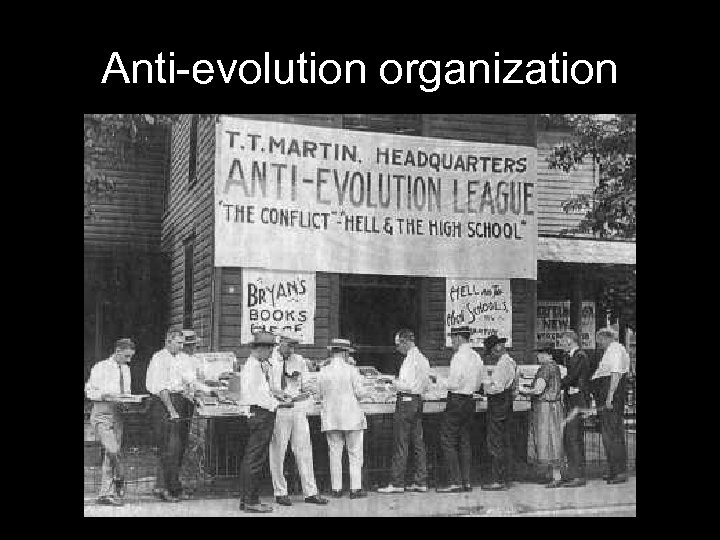 Anti-evolution organization 
