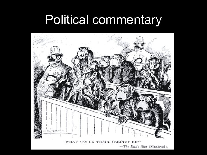 Political commentary 