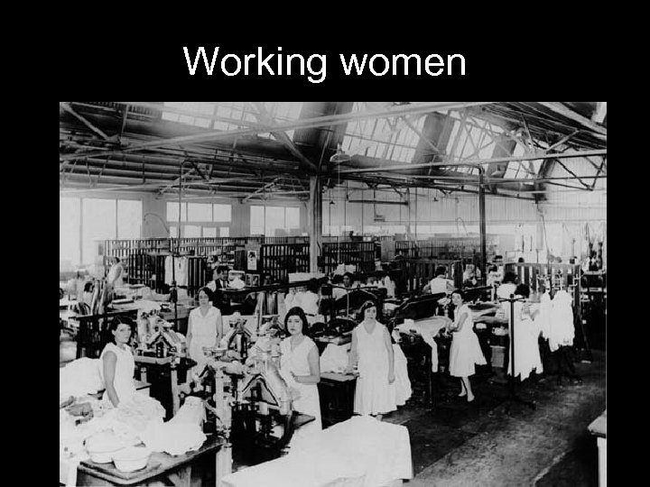 Working women 