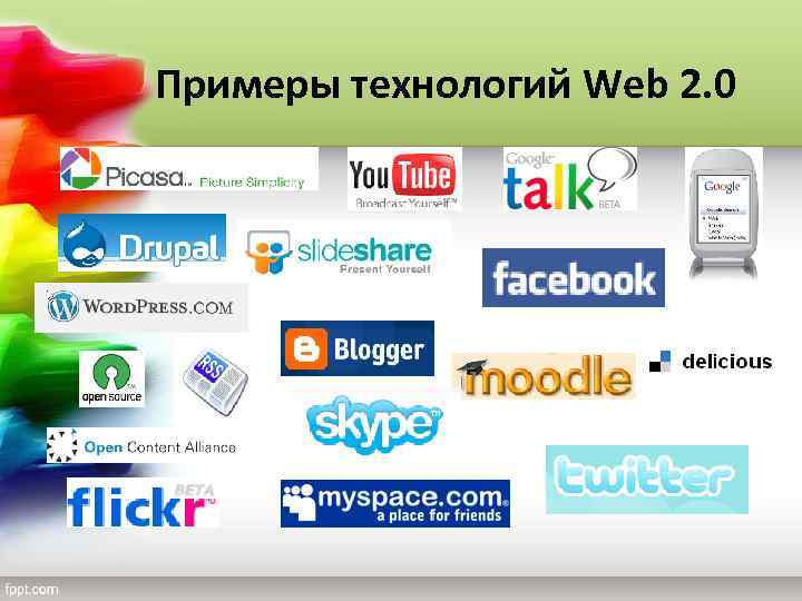 Веб технологии. Web технологии примеры.