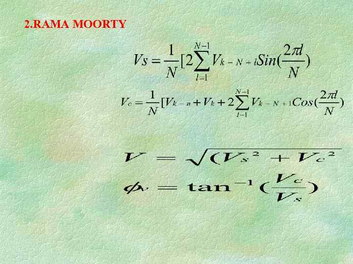 2. RAMA MOORTY 