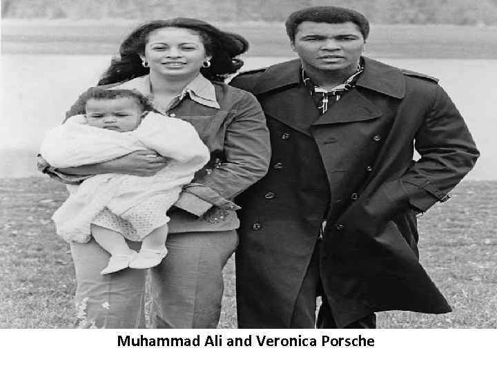 Muhammad Ali and Veronica Porsche 