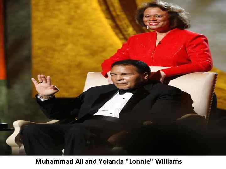 Muhammad Ali and Yolanda 