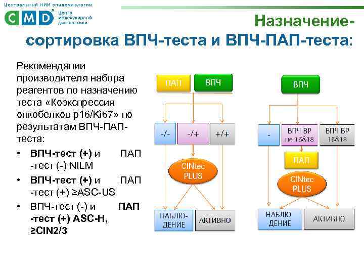 Пап теста