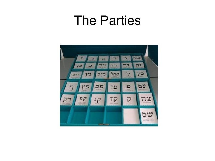 The Parties 