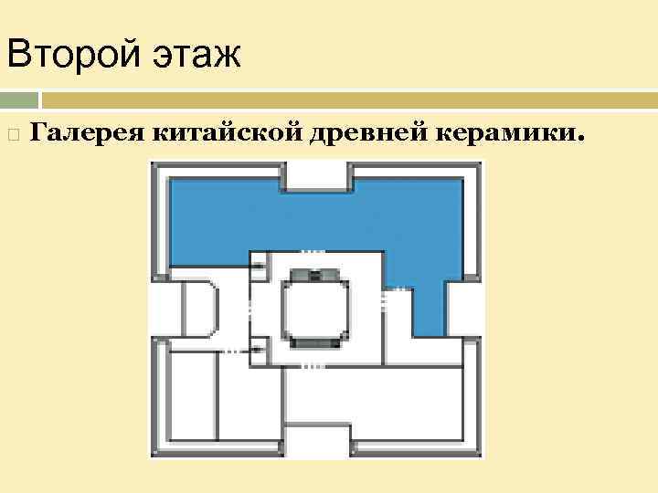 Второй этаж Галерея китайской древней керамики. 