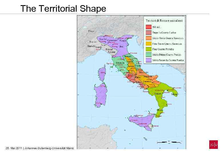 The Territorial Shape 26. Mai 2011 | Johannes Gutenberg-Universität Mainz 