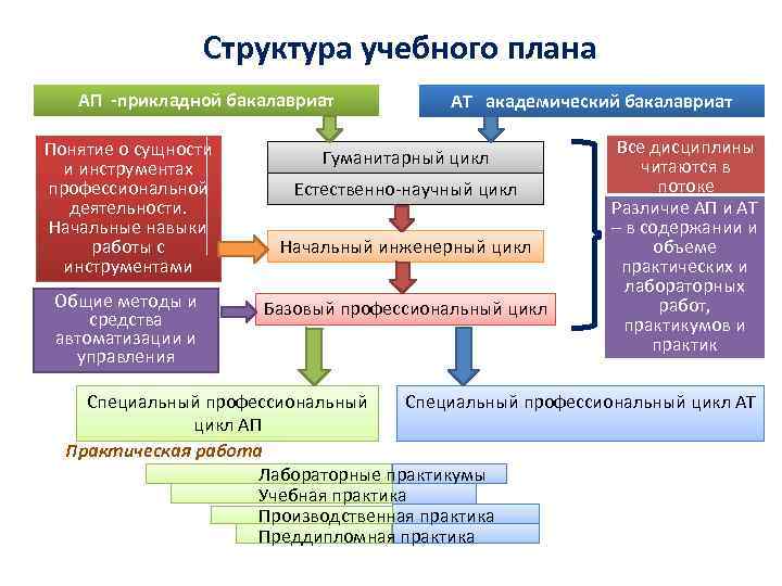 Структура учебного предмета