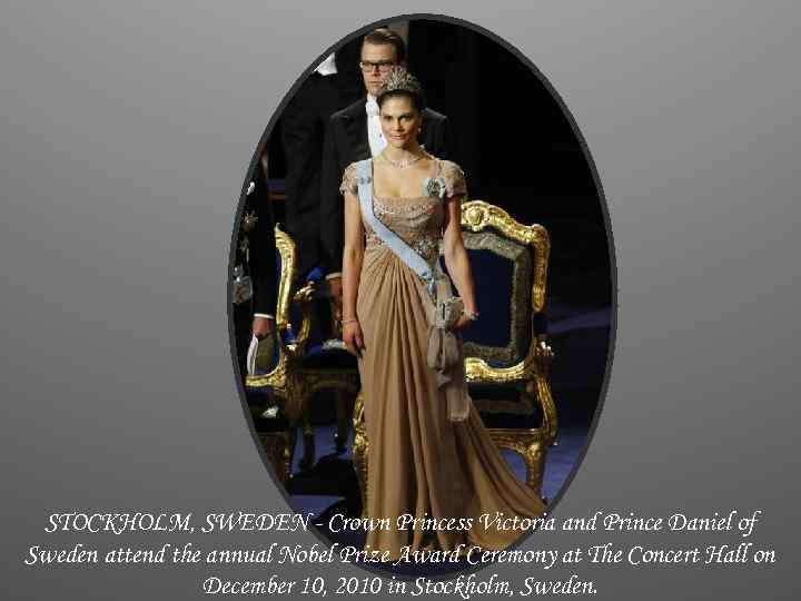 STOCKHOLM, SWEDEN - Crown Princess Victoria and Prince Daniel of Sweden attend the annual