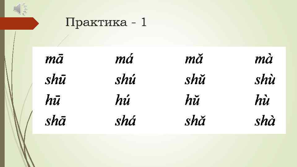 Практика - 1 