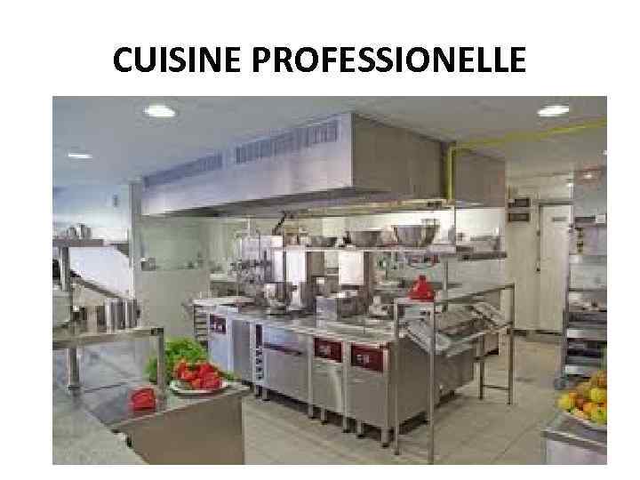 CUISINE PROFESSIONELLE 