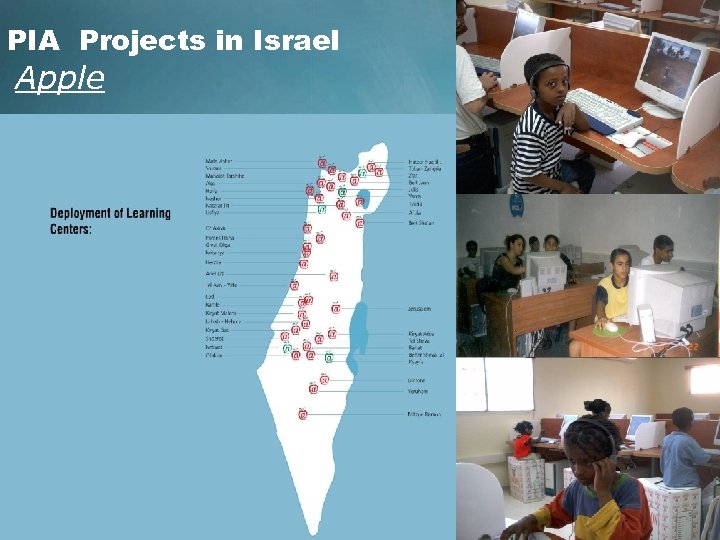 PIA Projects in Israel Apple State of Israel Ministry of Communications 