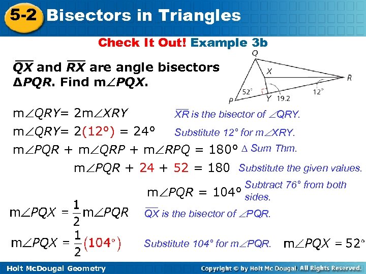 5 2 Bisectors In Triangles Warm Up Lesson 0374