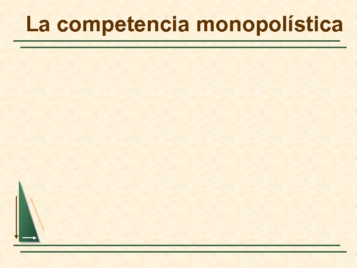 La competencia monopolística 