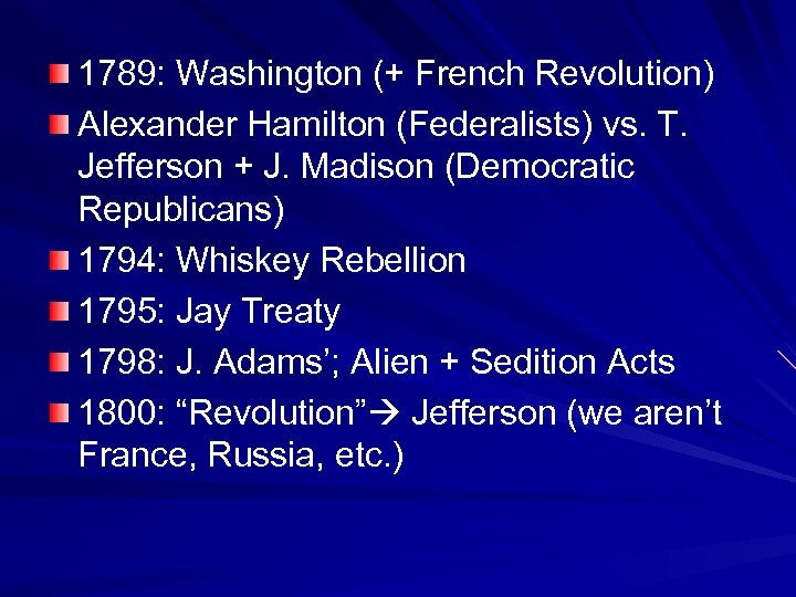 hamilton and the federalists