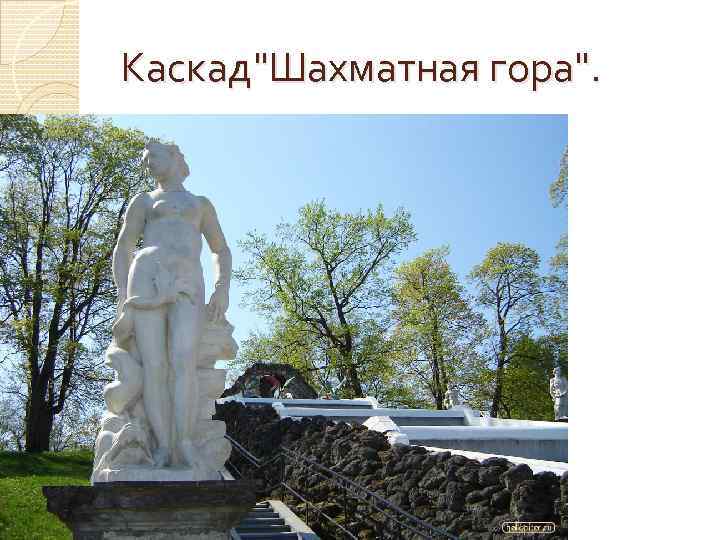 Шахматная доска петергоф