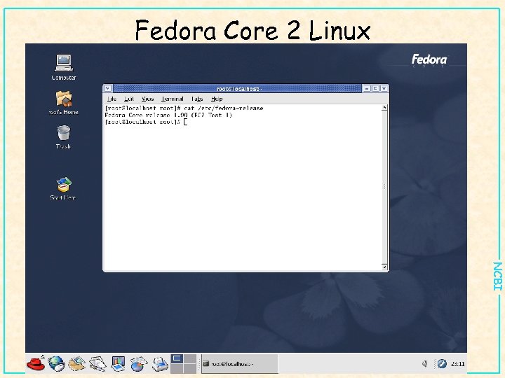Fedora Core 2 Linux NCBI 