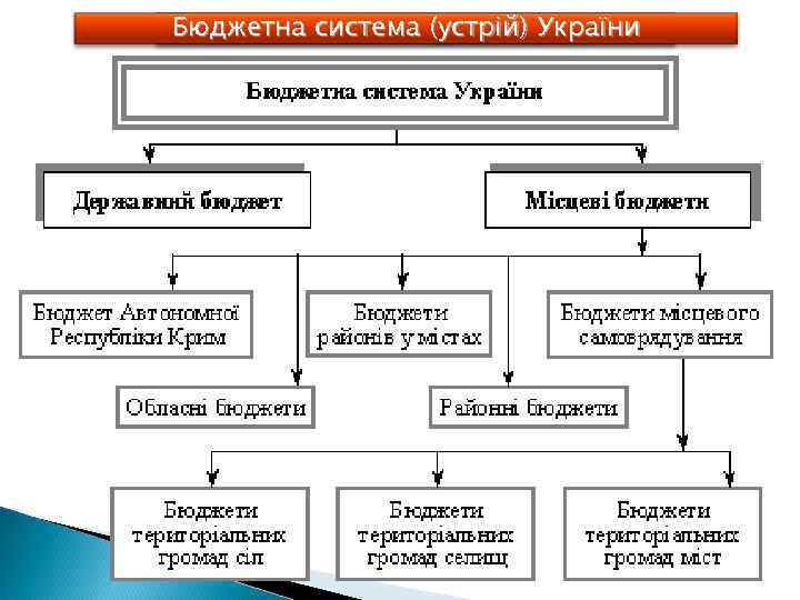 Бюджетна система (устрій) України 