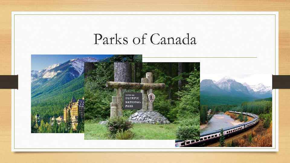 Parks of Canada 