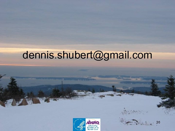 dennis. shubert@gmail. com 26 