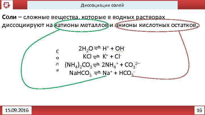 Контрольная по химии 9 класс электролитическая диссоциация