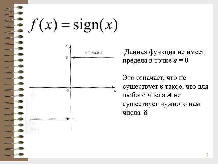 Функции предел функции презентация