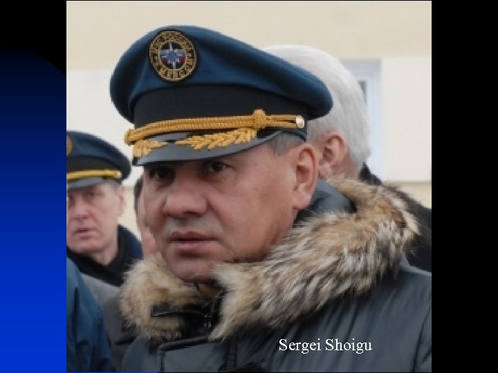 Sergei Shoigu 