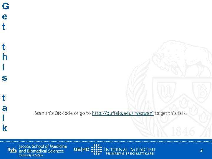 G e t t h i s t a l k a Scan this