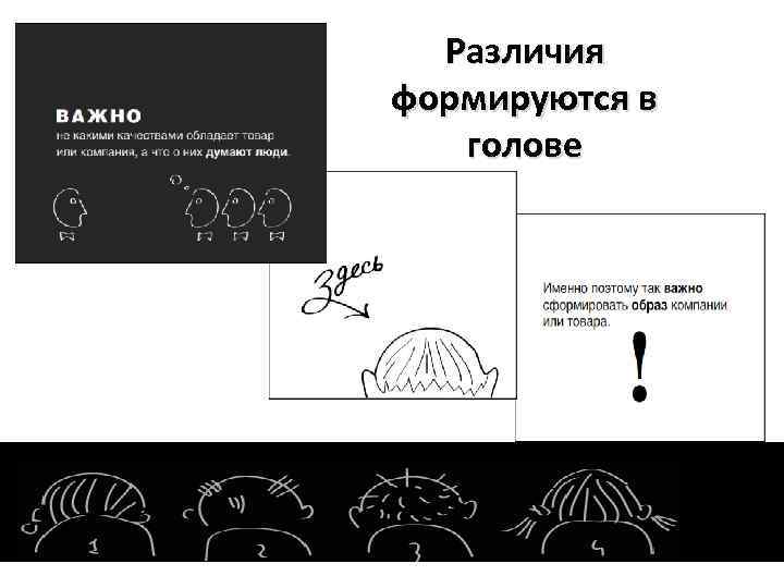 Различия формируются в голове 